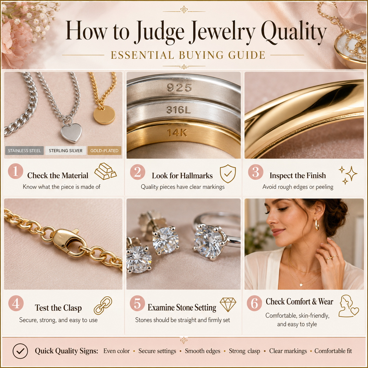 How to Judge Jewelry Quality: Essential Buying Guide