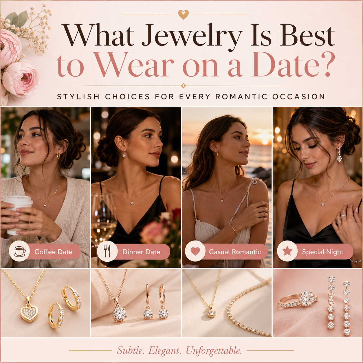 What Jewelry Is Best to Wear on a Date? Stylish Choices for Every Romantic Occasion