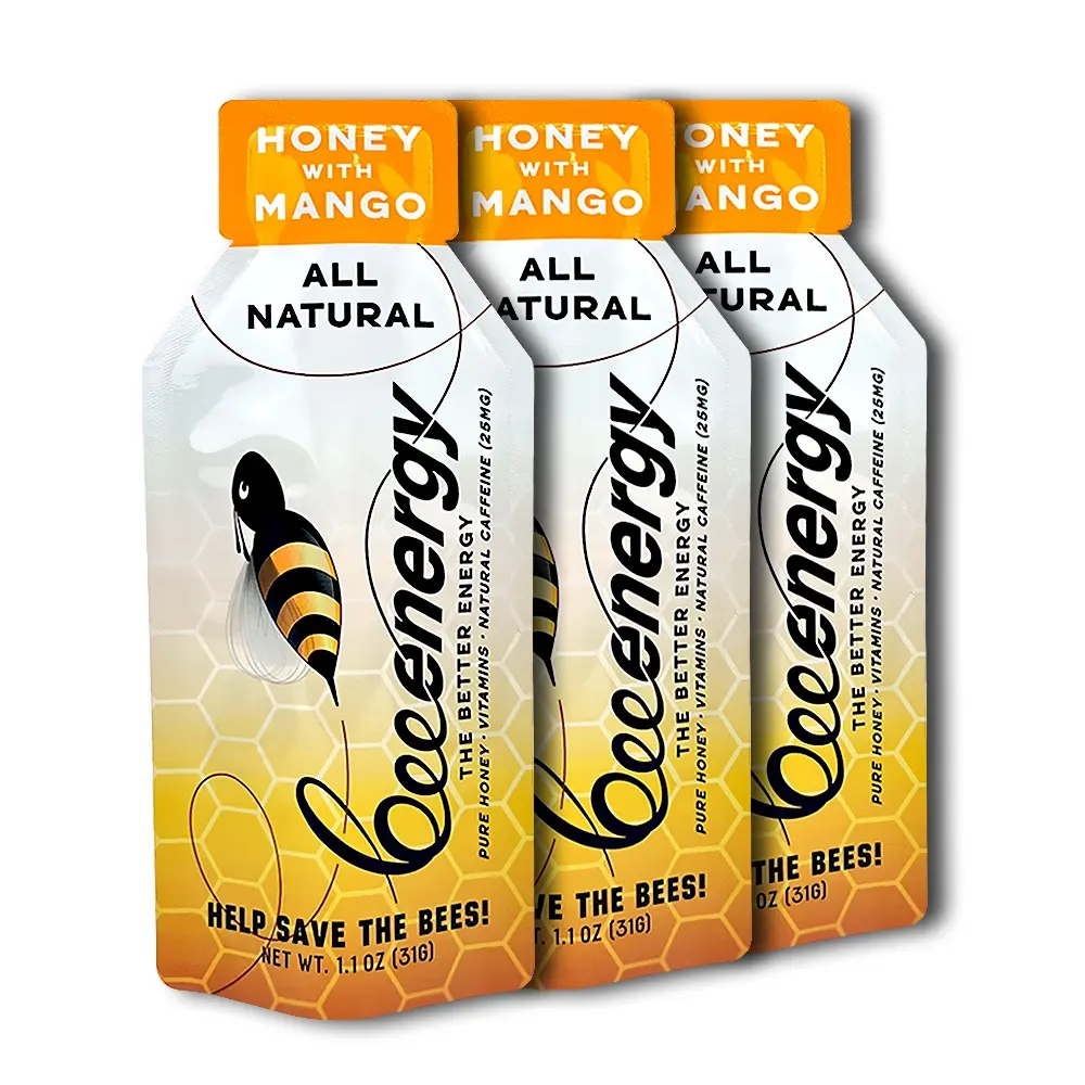Honey Energy Gel Shaped Pouch