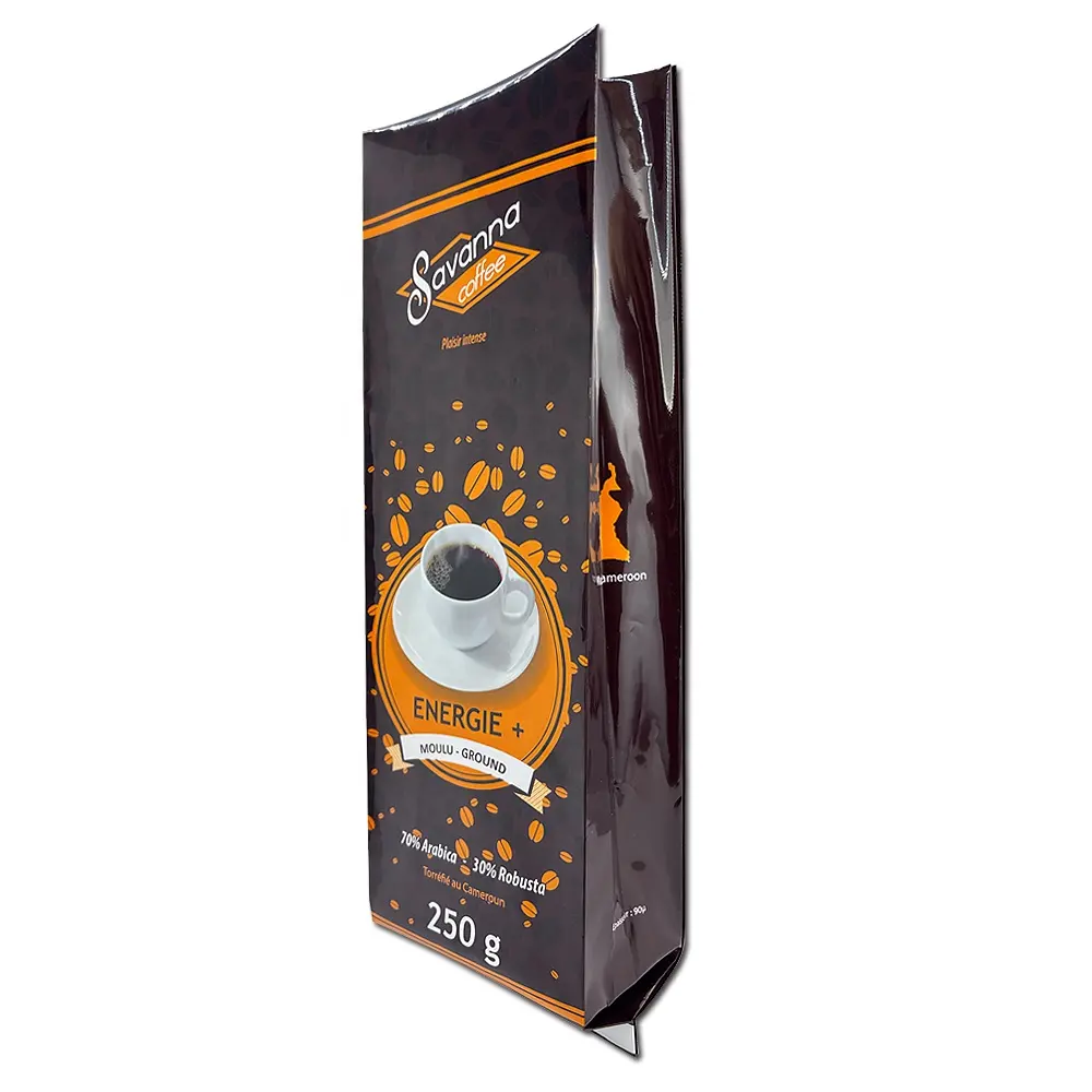 Side-Gusset Pouch for Coffee