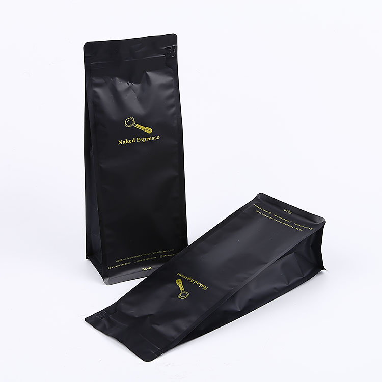 Square Bottom Pouch with Valve