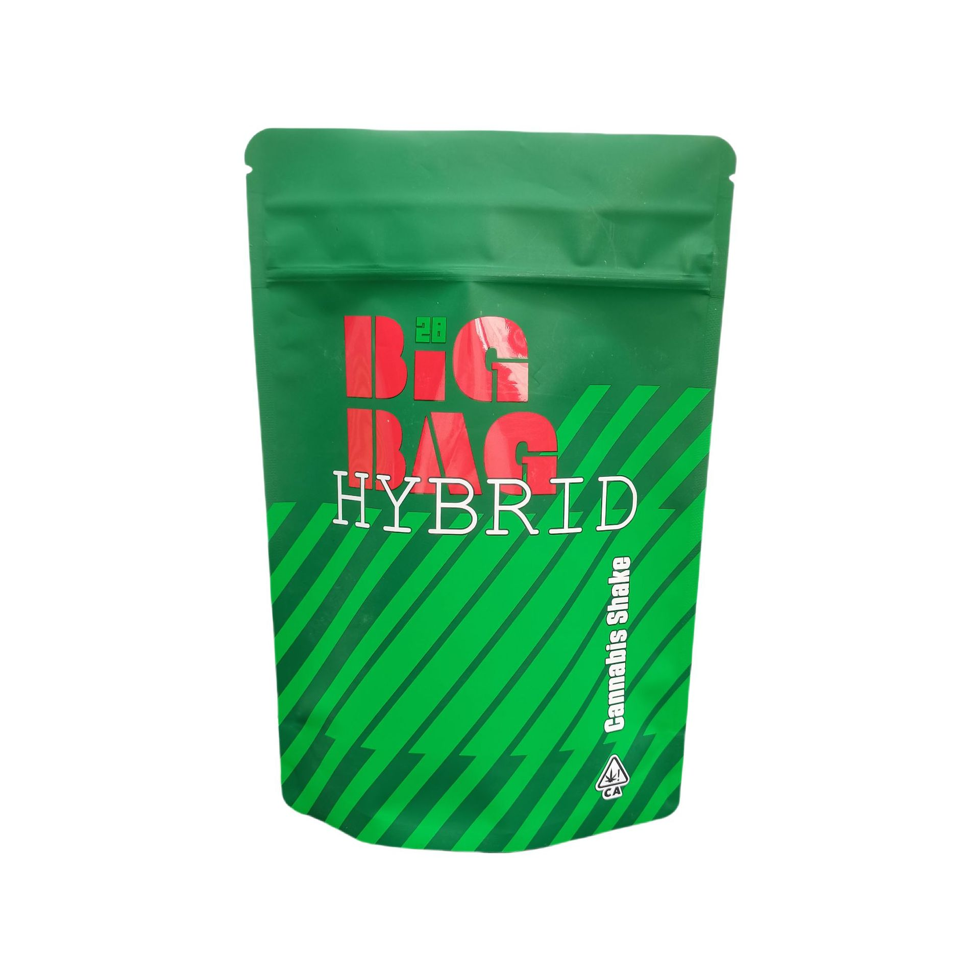 Child Resistant Zipper Pouch for 28g Cannabis Shake | Smell-Proof Mylar Bag