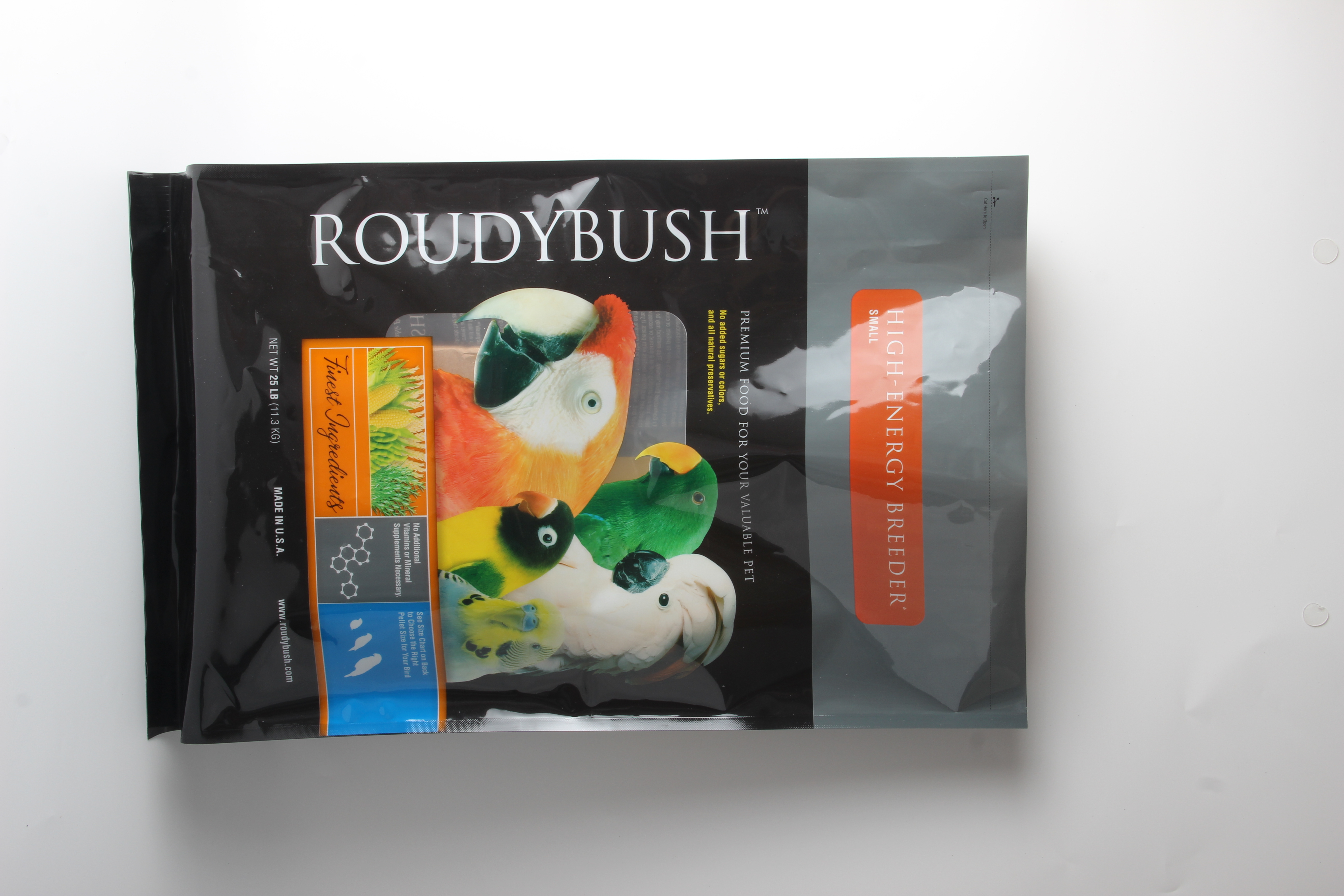 Side-Gusset Pouch for Bird Food