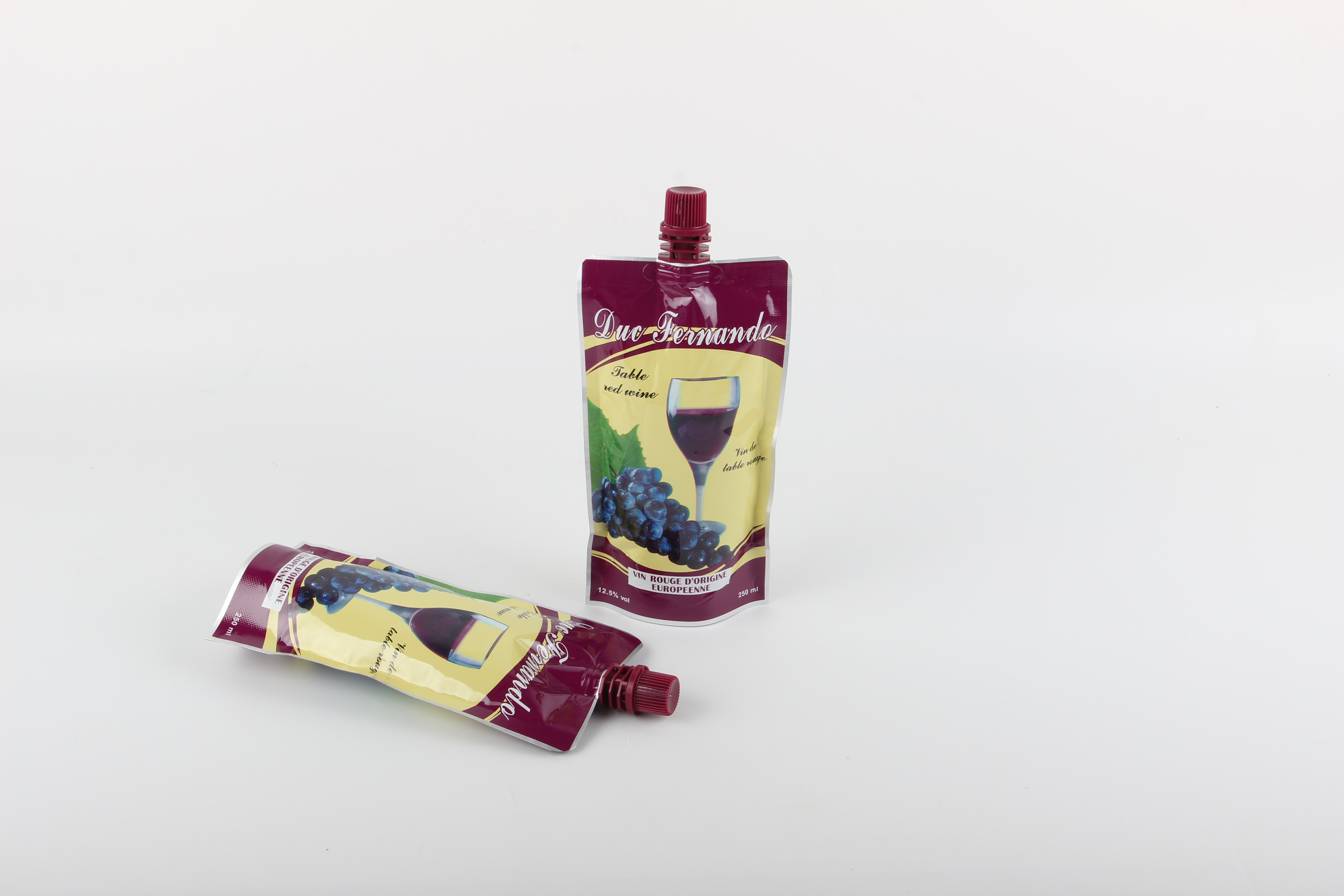 Spout Stand Up Pouch for Wine & Alcoholic Beverages