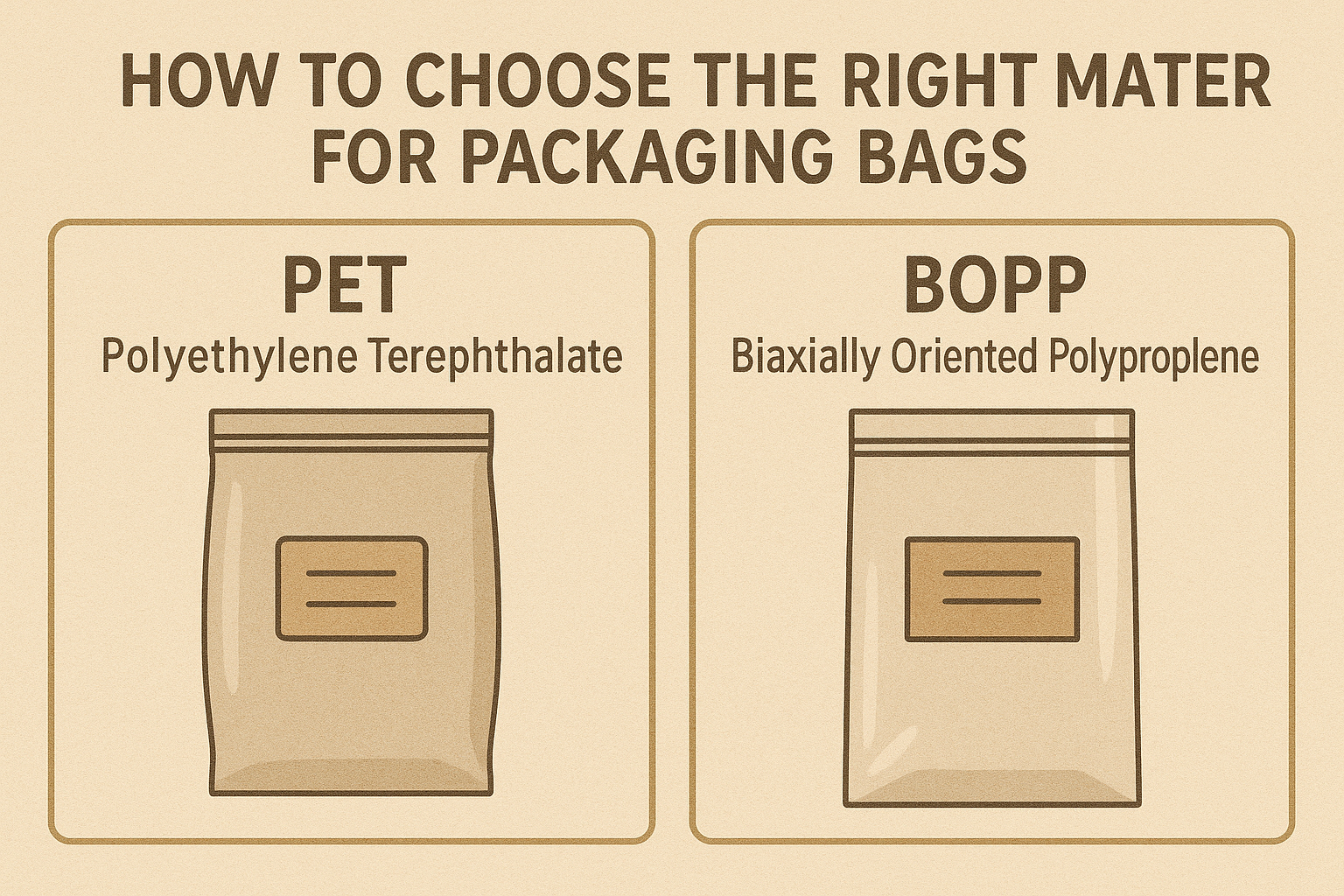 How to Choose the Right Materials for Packaging Bags