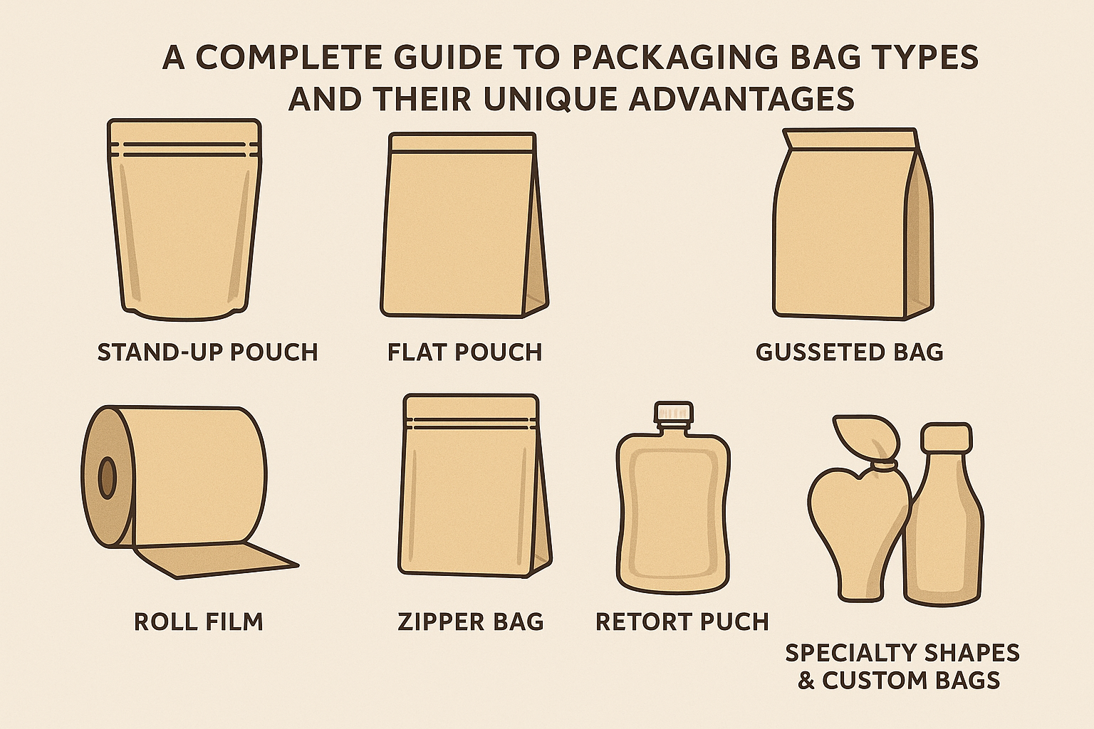 Product. Bags Example How to Choose Flexible Packaging Bags: Materials, Printing, and Safety ...