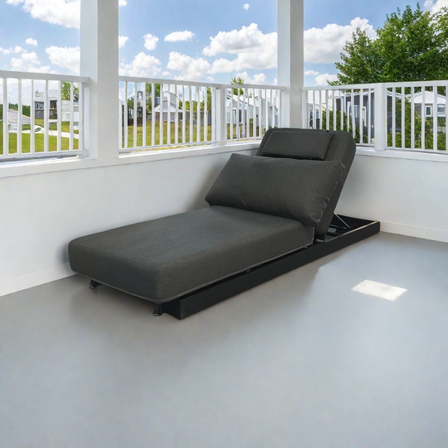 Adjustable Angle Aluminum Alloy Lounge C