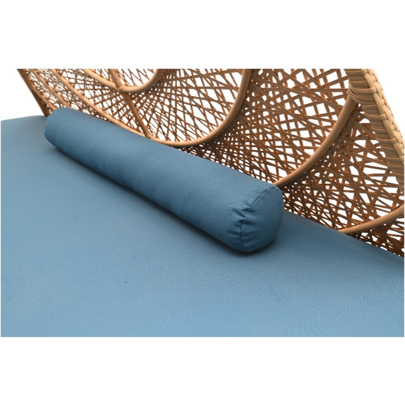Outdoor Canopy Daybed | Stylish Rattan Lounge Chair for Garden and Patio