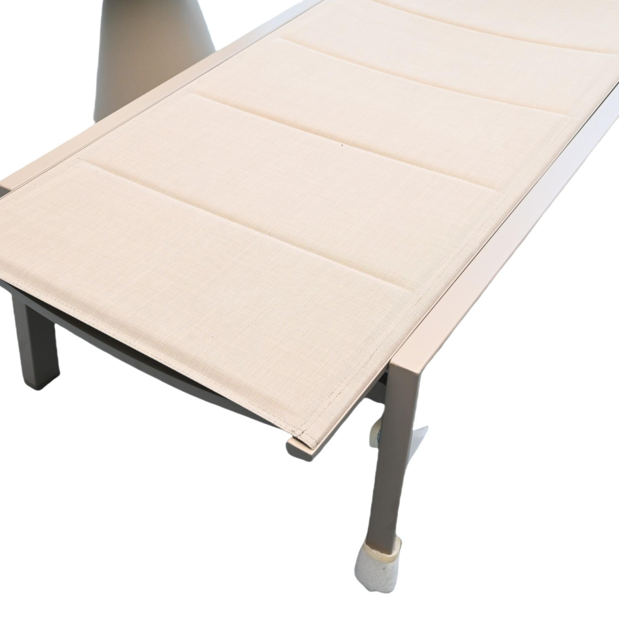 Outdoor Lounger and Side Table Set | Perfect for Garden, Balcony, and Poolside