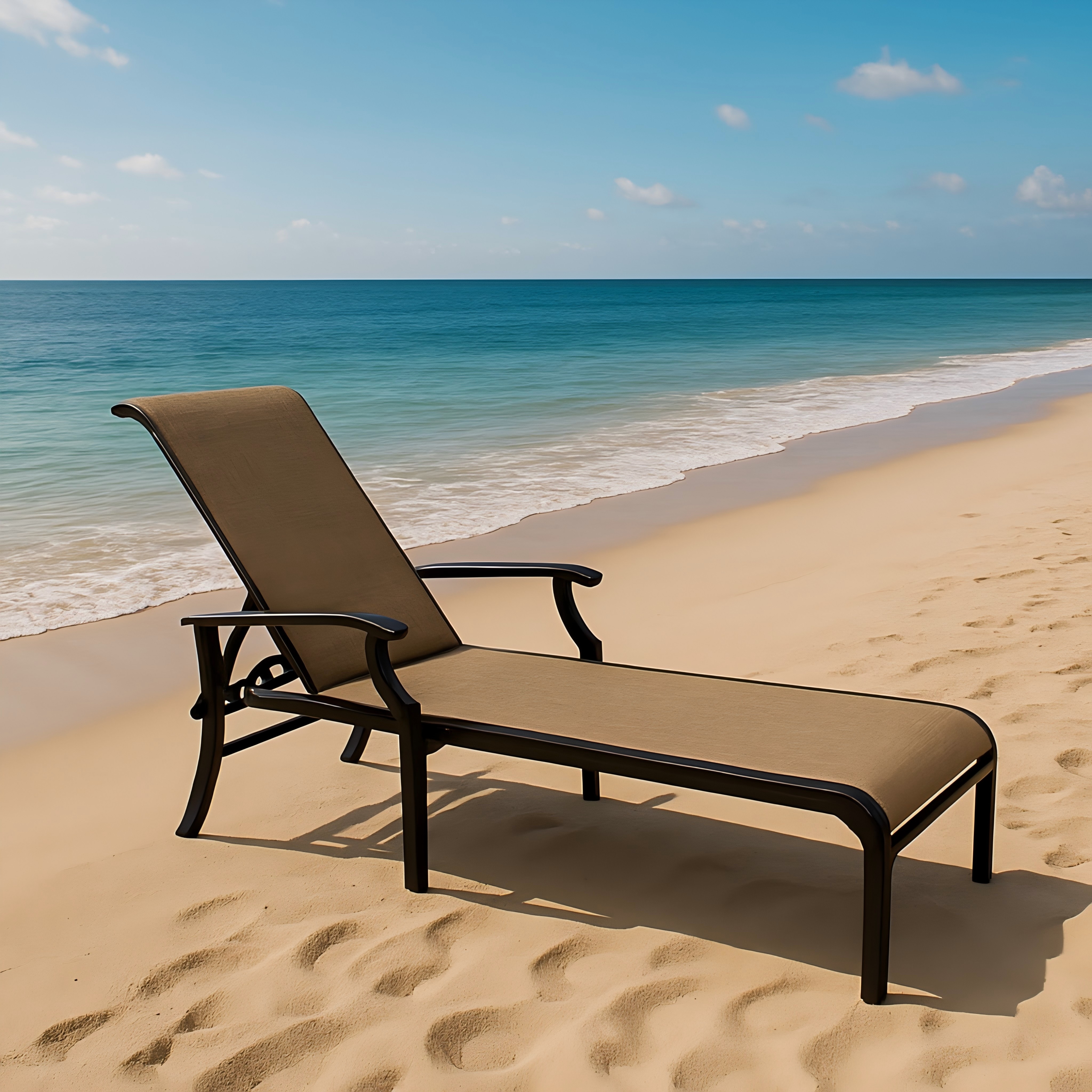 Adjustable Aluminum Outdoor Chaise Loung
