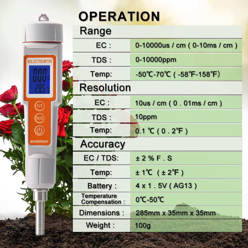 BT-761 4-in-1 Bluetooth Soil Tester