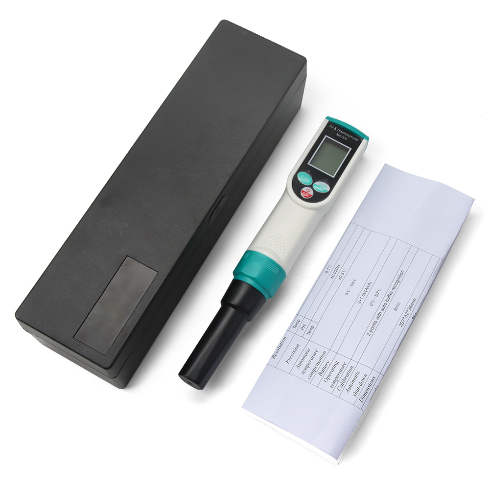 High-Precision Soil pH and Temperature Meter for Agriculture and Gardening