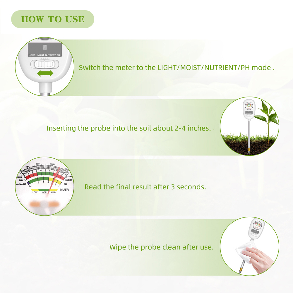 Smart Portable High-Sensitivity Digital Soil pH Meter – Perfect for Gardening, Farming & Scientific Research