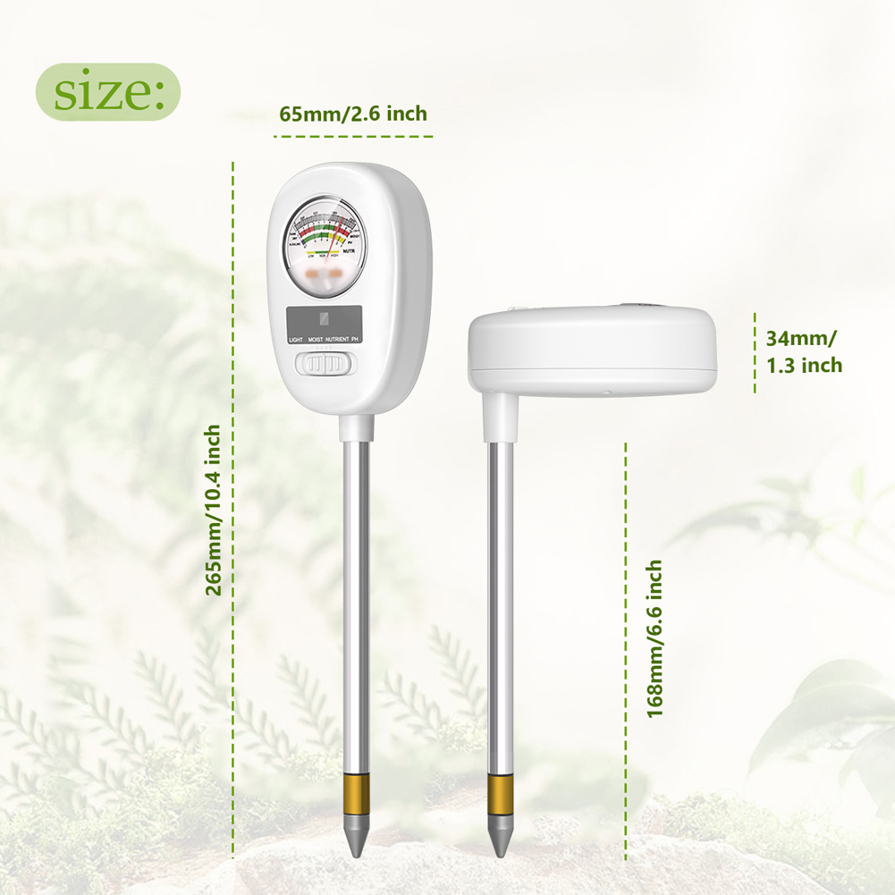 Beginner-Friendly Digital Soil pH Meter – Fast, Accurate, and Easy Use for Home Gardening & Plants