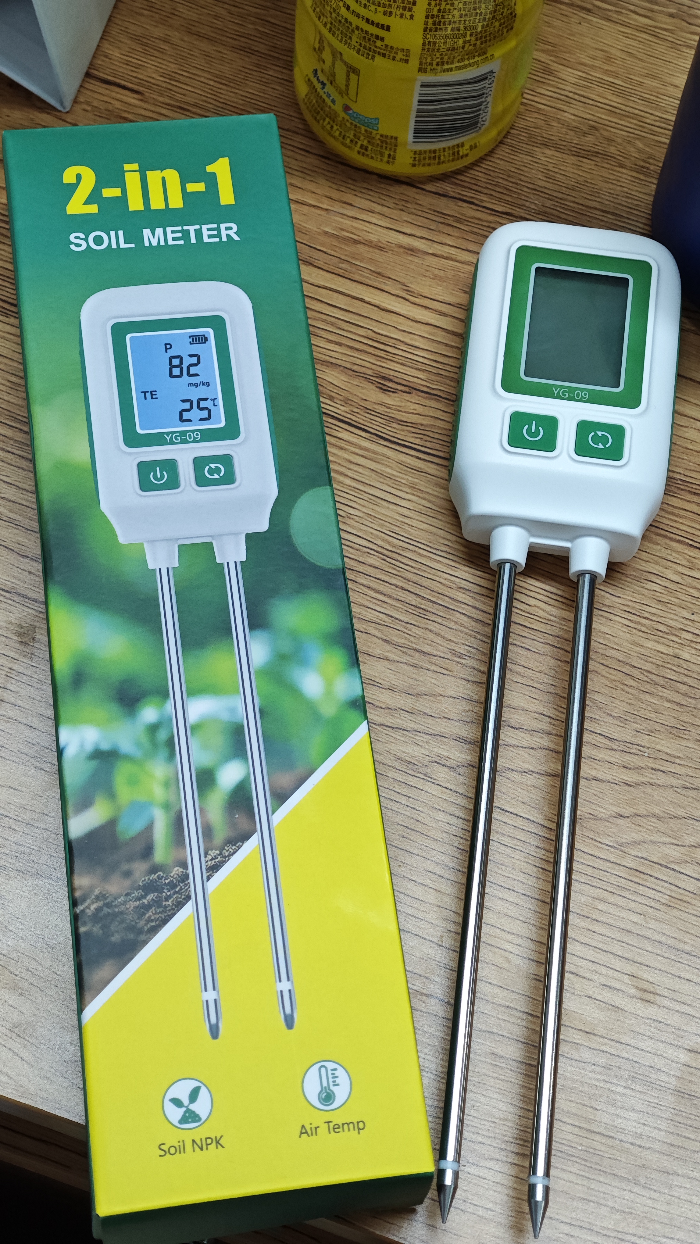 Scientific Digital Soil Tester – NPK, pH, and Temperature with Proven Accuracy