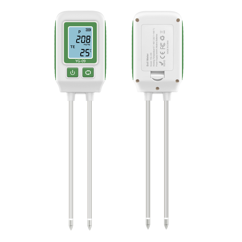 Smart Portable Digital Soil Meter – High Sensitivity, ATC, Quick Calibration