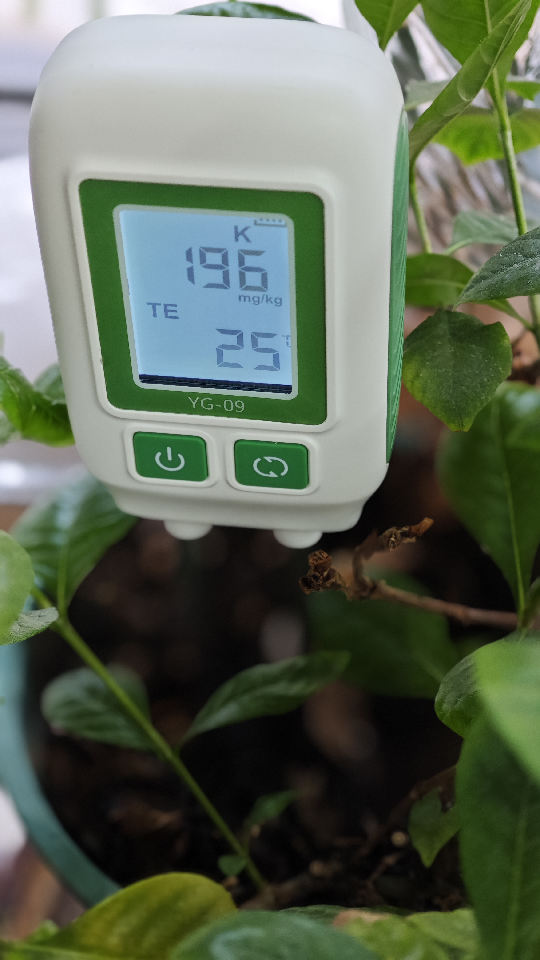 Digitaler NPK- und Temperatur-Bodenmesser – Tragbar, Schnell, Präzise