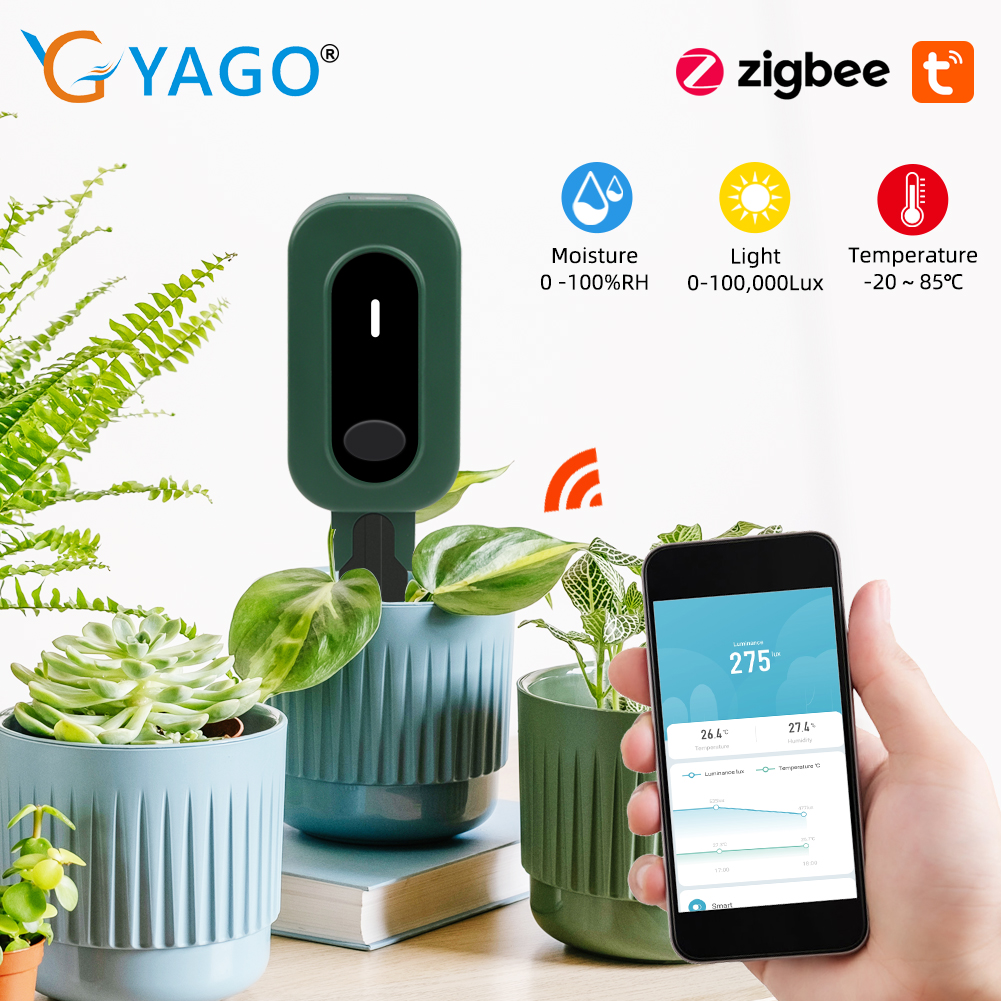 Smart Garden Integration – Soil Monitor with Tuya Smart App & Scenes