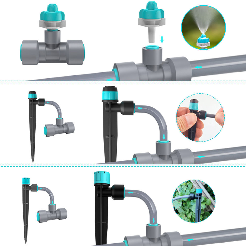 Greenhouse Micro-Drip Irrigation Set – All-in-One Automatic Watering Solution