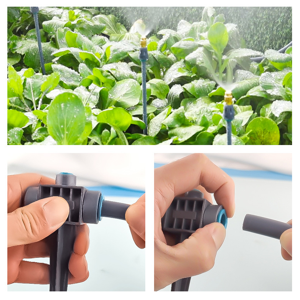 Micro Spray Irrigation Kit for Garden & Greenhouse (Complete 42-Piece Set)
