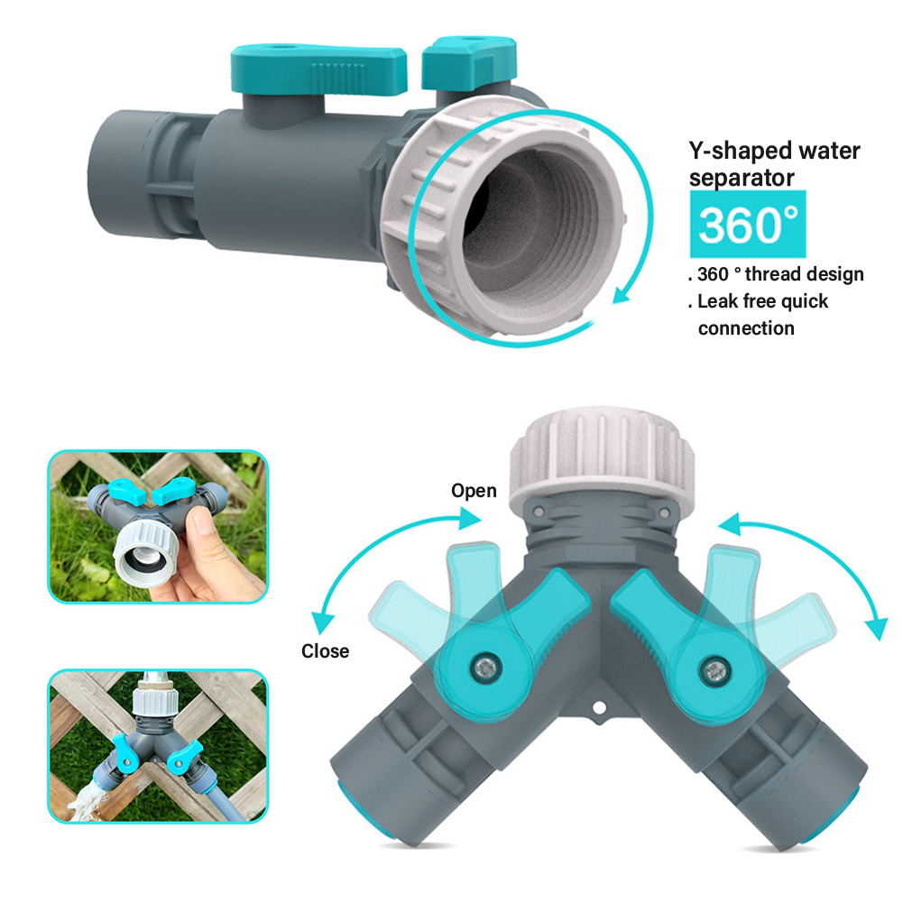 Adjustable Garden Irrigation System Kit with Spray and Drip Modes