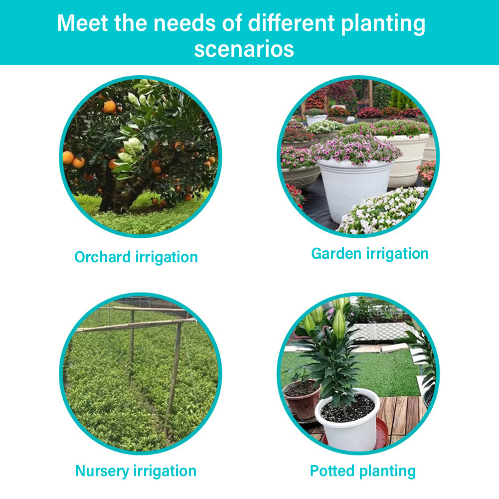 Smart Auto Watering System with Digital Timer and Adjustable Nozzles