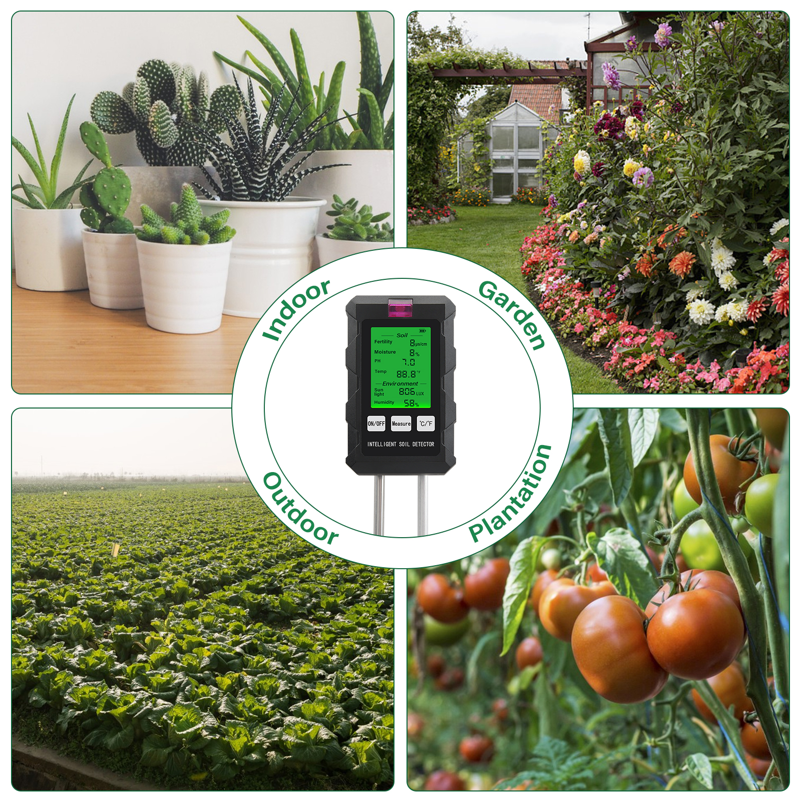 Smart Gardening Starts Here: In-Depth Guide to Using a Fast, High Sensitivity Digital Soil pH Meter for Garden Home Success