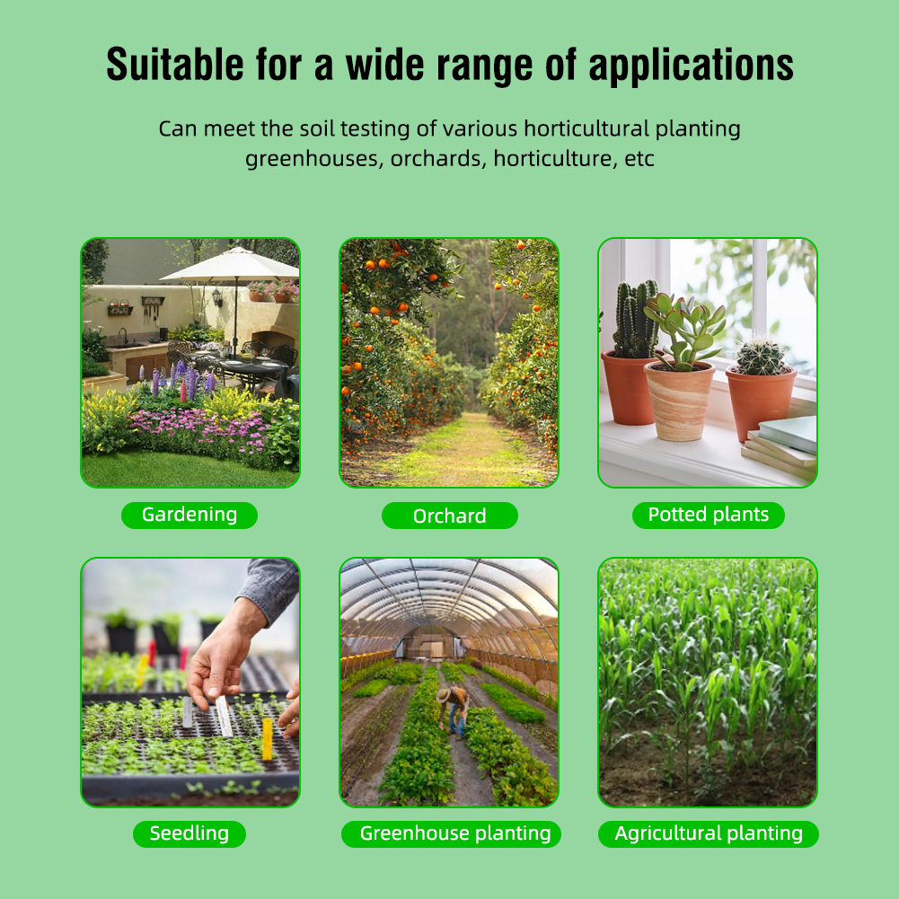 Smart Digital Soil pH Meter for Garden, Home, and Scientific Research – High Sensitivity, Backlit, ATC Calibration
