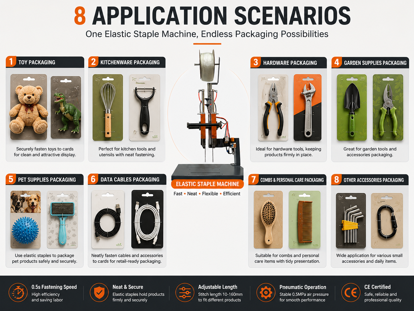 VNS Elastic Staple Machine Pre-shipment Testing Full Guide