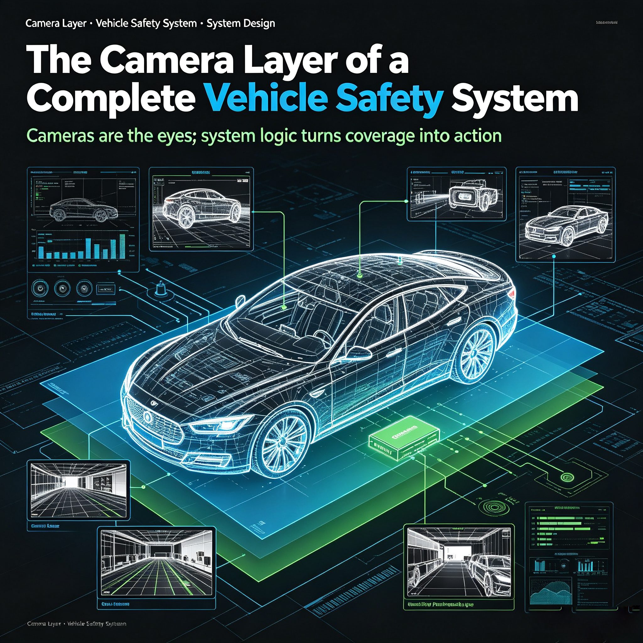 The Camera Layer of a Complete Vehicle Safety System