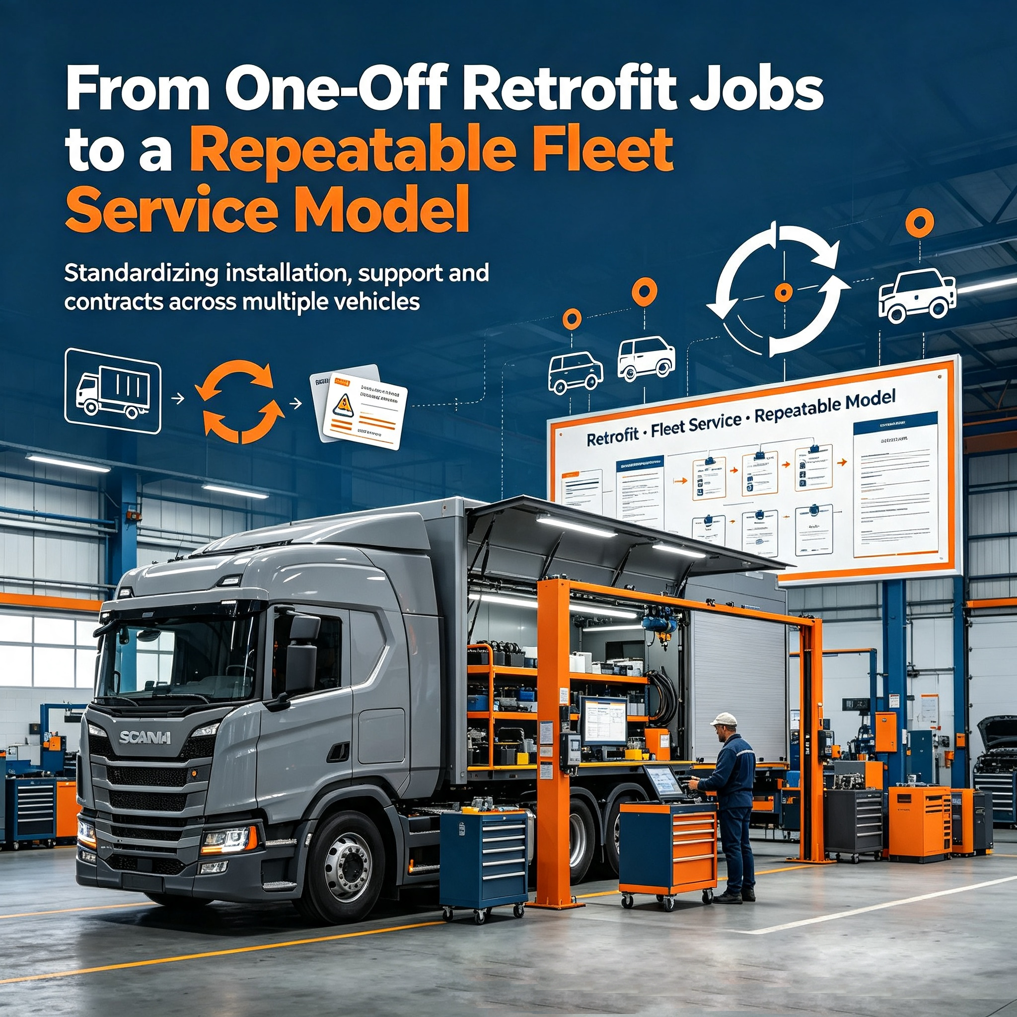 From One-Off Retrofit Jobs to a Repeatable Fleet Service Model