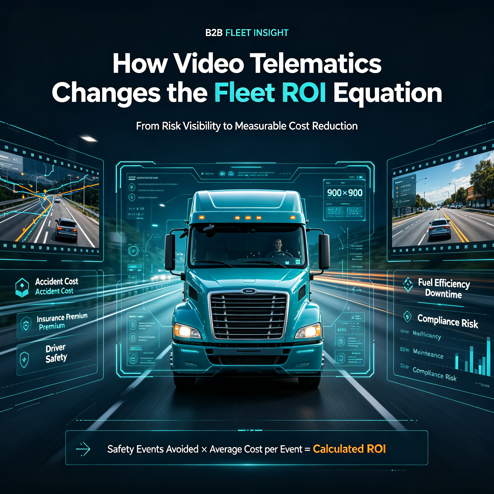 How Video Telematics Changes the Fleet ROI Equation