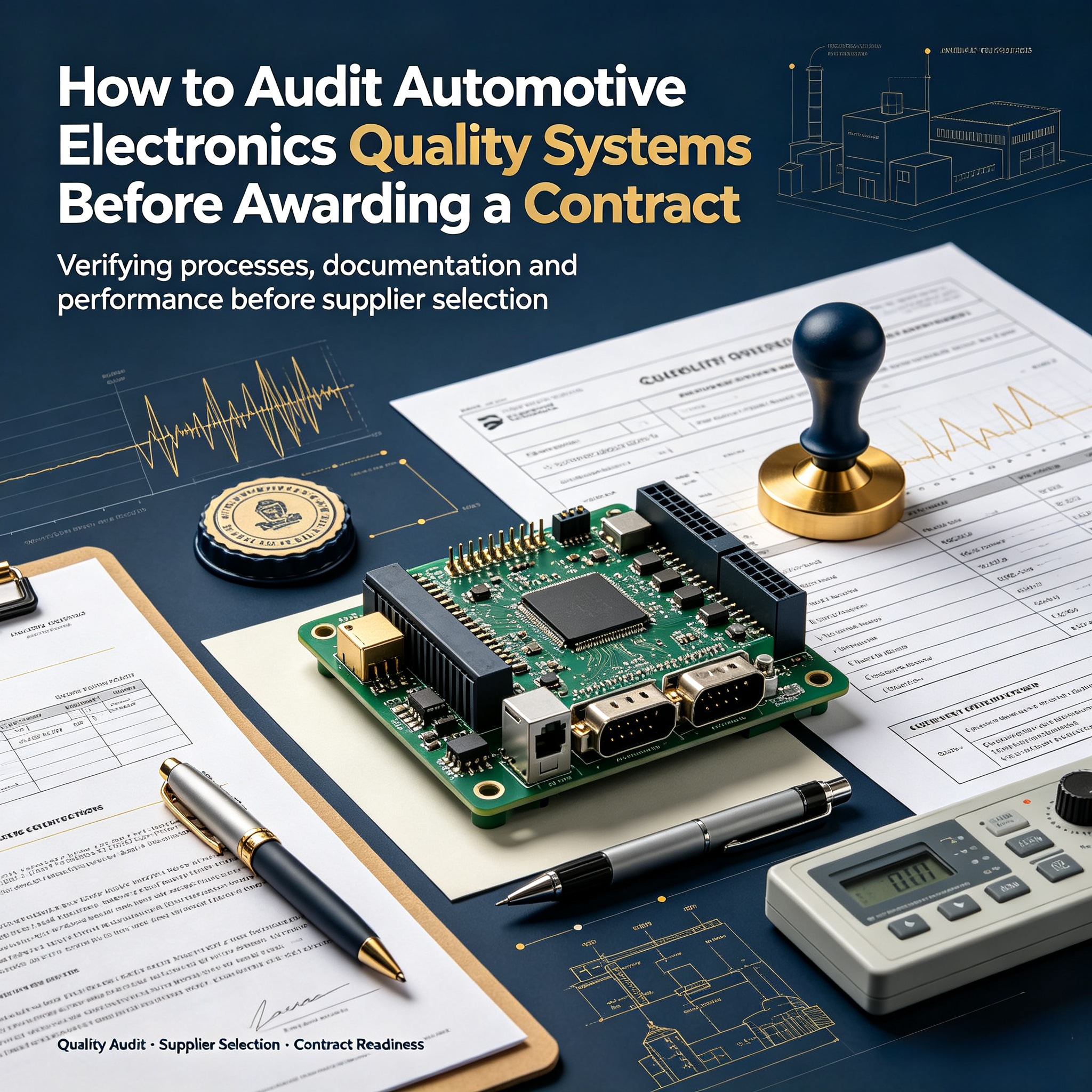 How to Audit Automotive Electronics Quality Systems Before Awarding a Contract