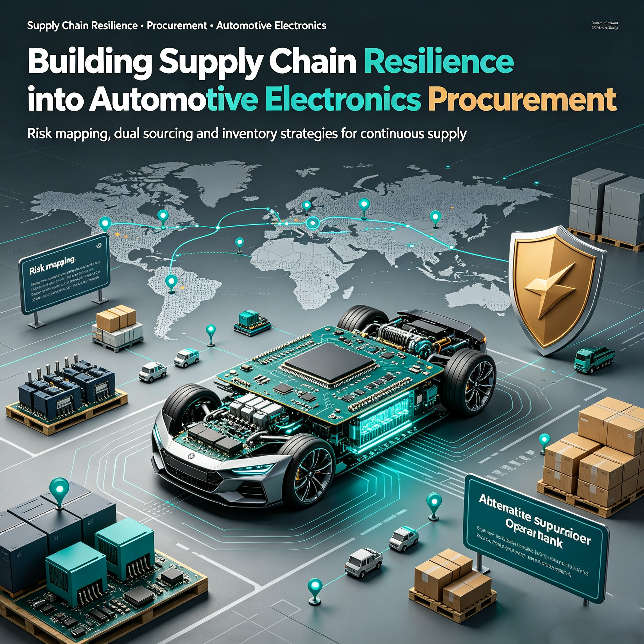 Building Supply Chain Resilience into Automotive Electronics Procurement