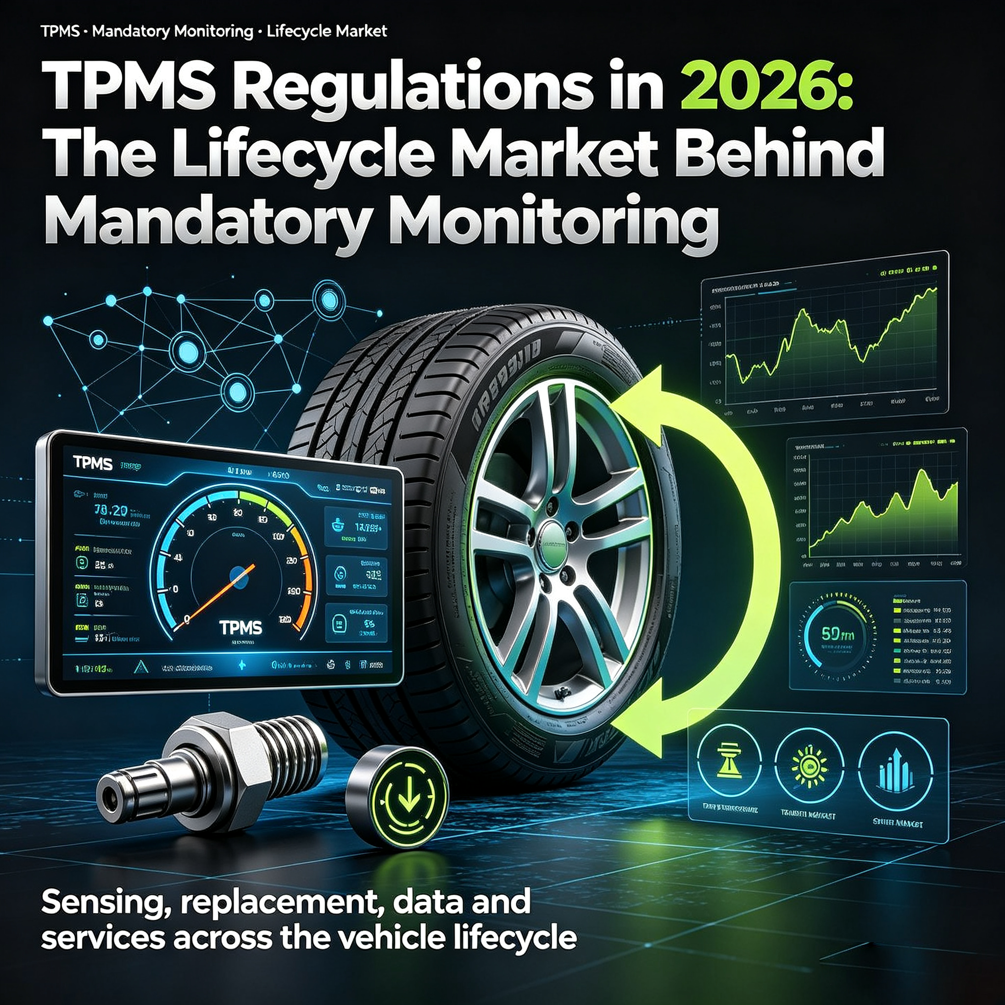 TPMS Regulations in 2026: The Lifecycle Market Behind Mandatory Monitoring