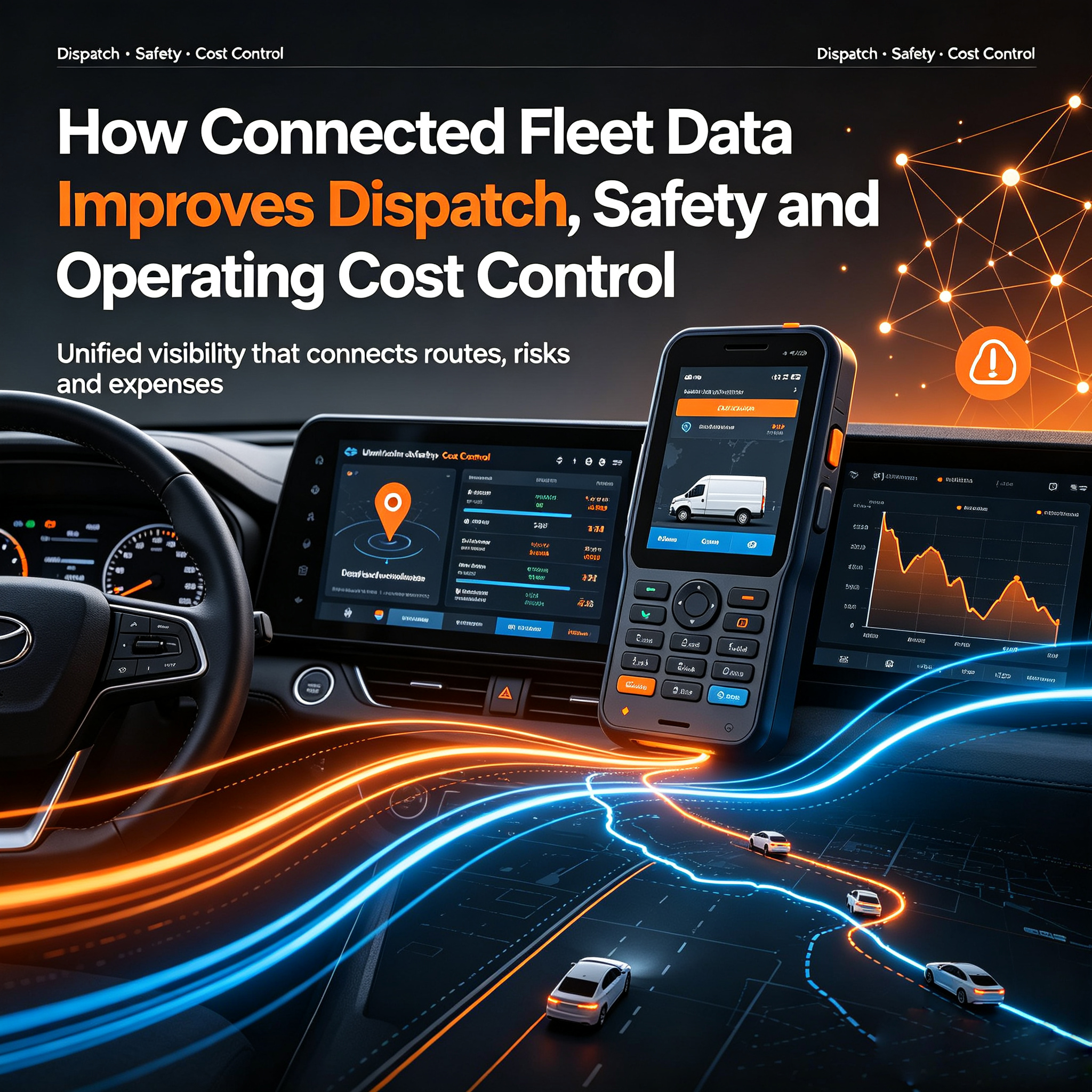 How Connected Fleet Data Improves Dispatch, Safety and Operating Cost Control