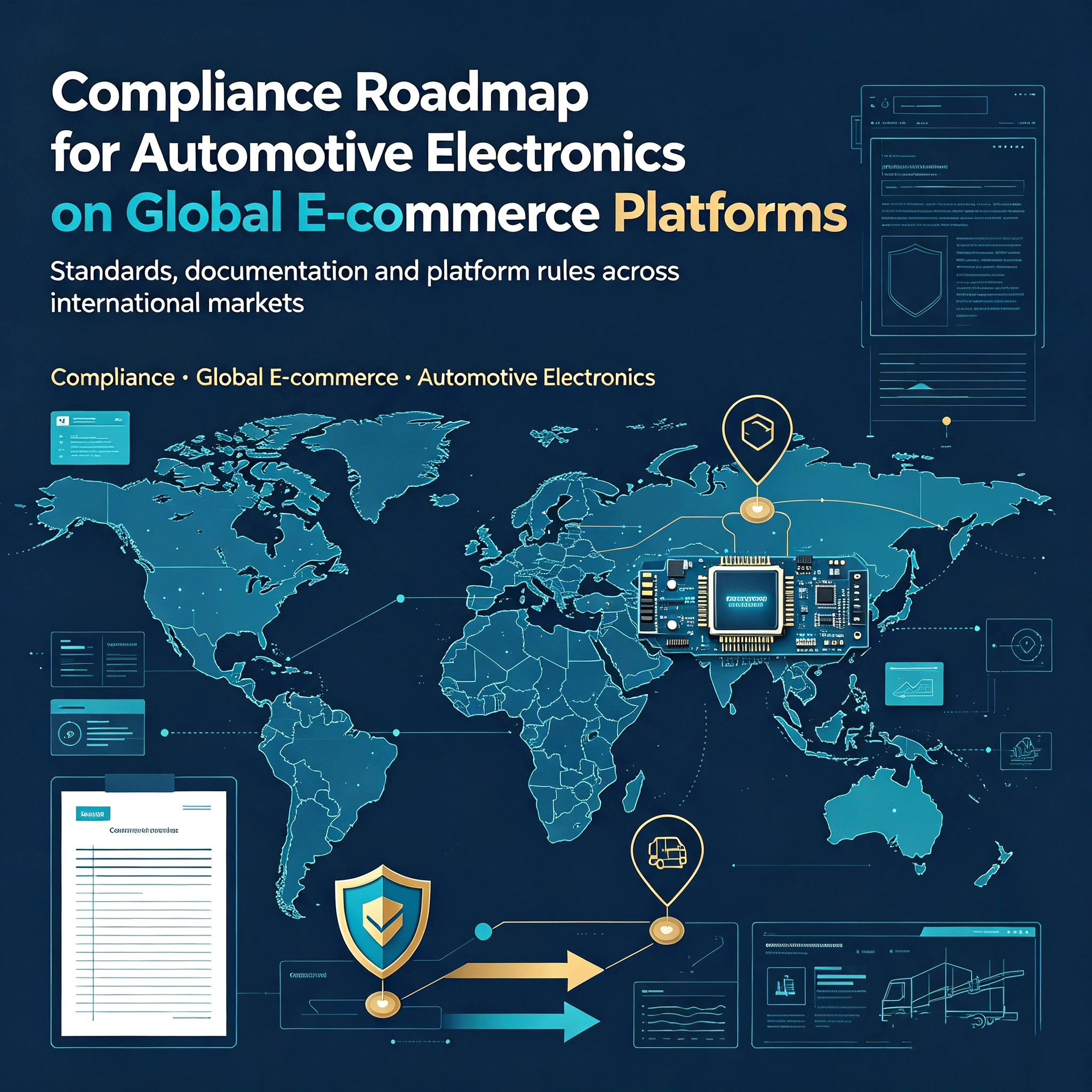 Compliance Roadmap for Automotive Electronics on Global E-commerce Platforms
