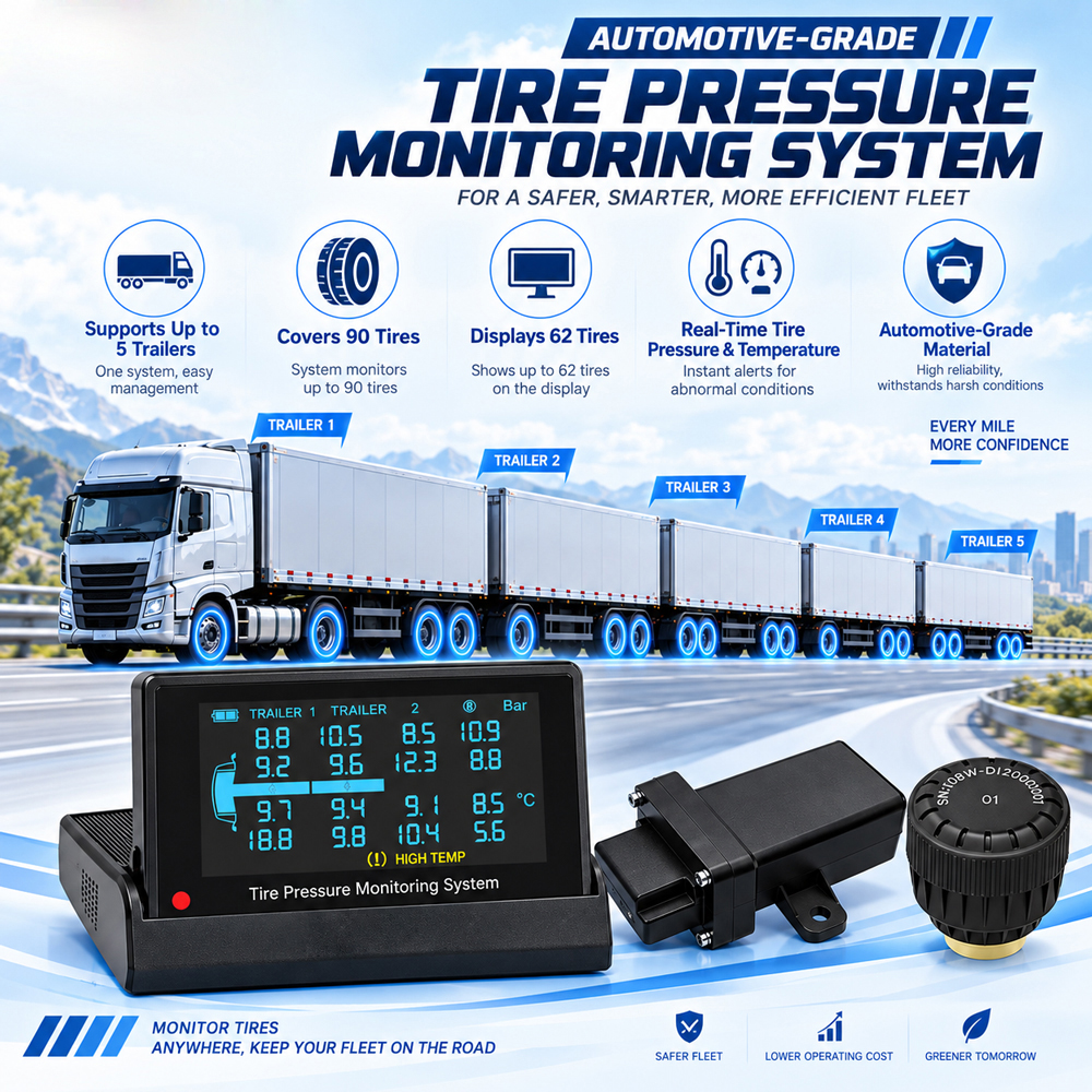How to Integrate TPMS for Semi Truck to Your Fleet Platform