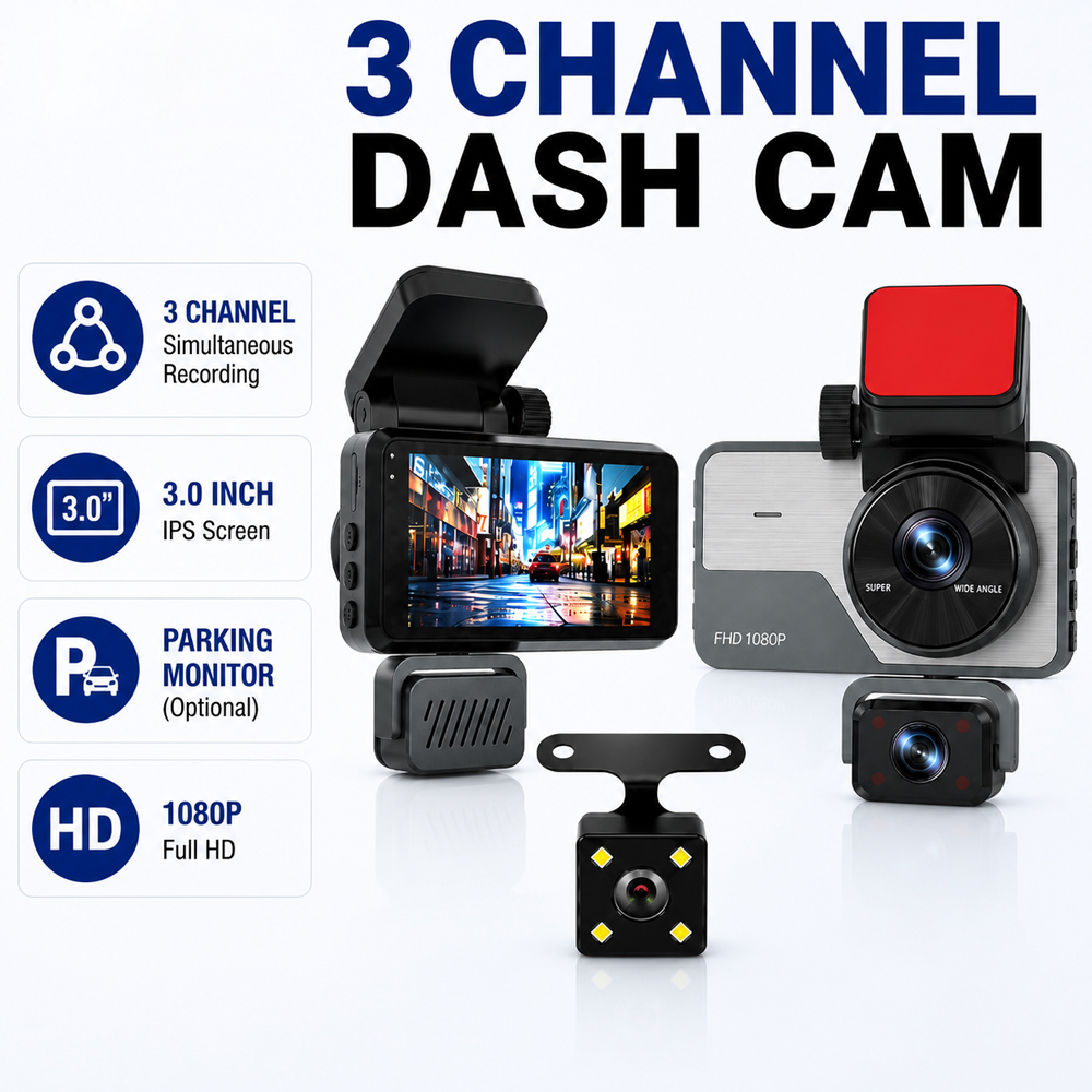 3 Channel Dash Cam: Why 30% of Your Peak Profit Goes to After-Sales?