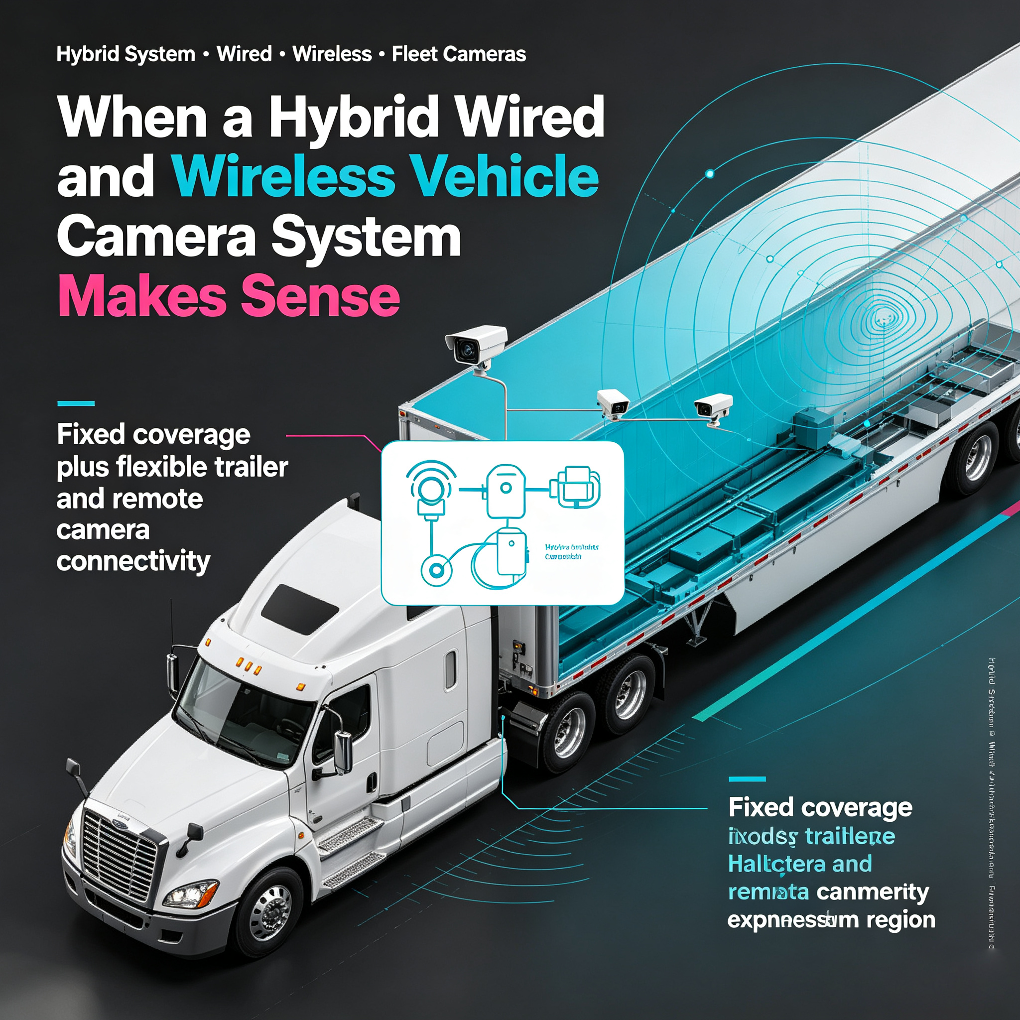 When a Hybrid Wired and Wireless Vehicle Camera System Makes Sense