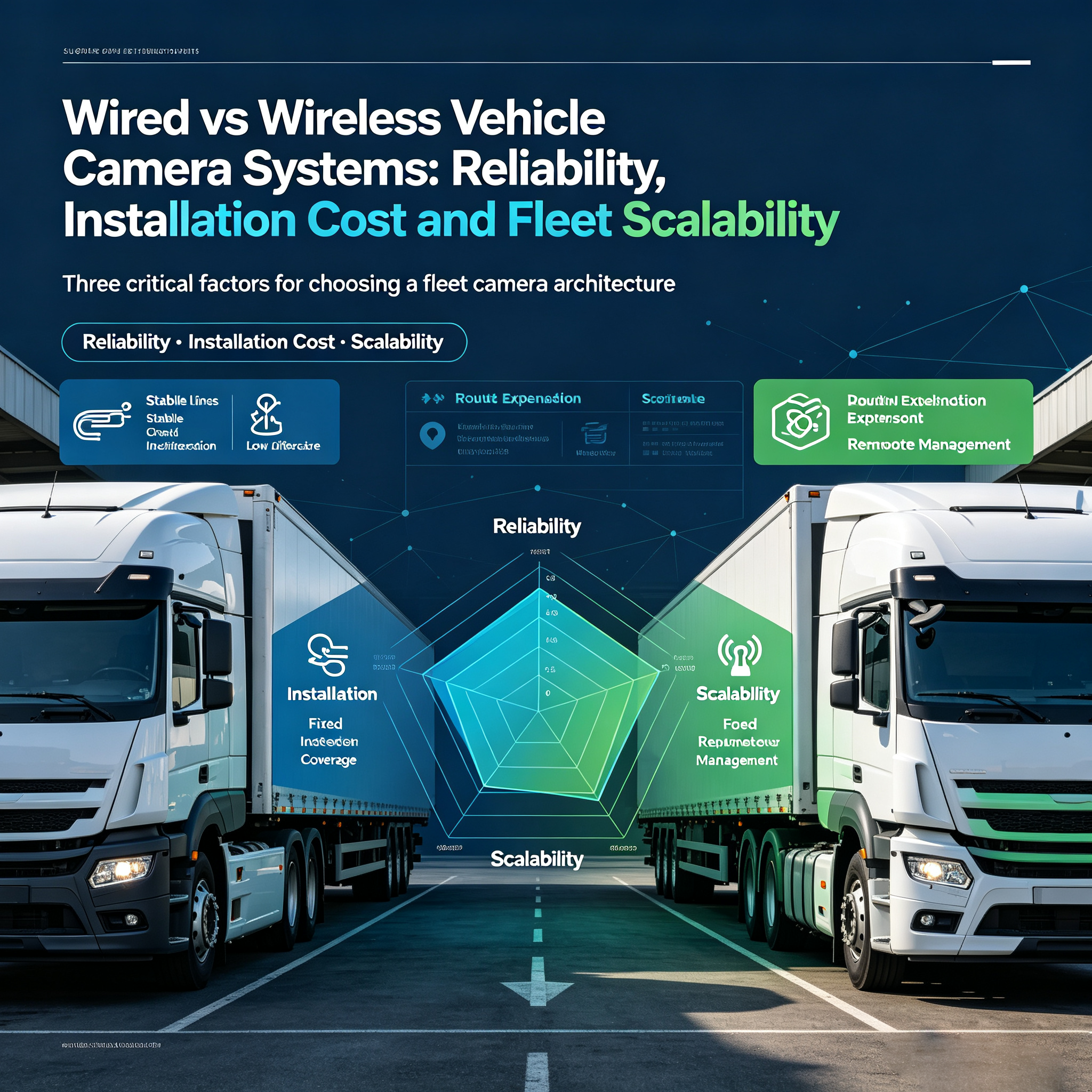 Wired vs Wireless Vehicle Camera Systems: Reliability, Installation Cost and Fleet Scalability