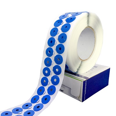 Low-Tack Optical Blocking Pads – Red Anti-Slip Dots for Delicate Lens Coatings