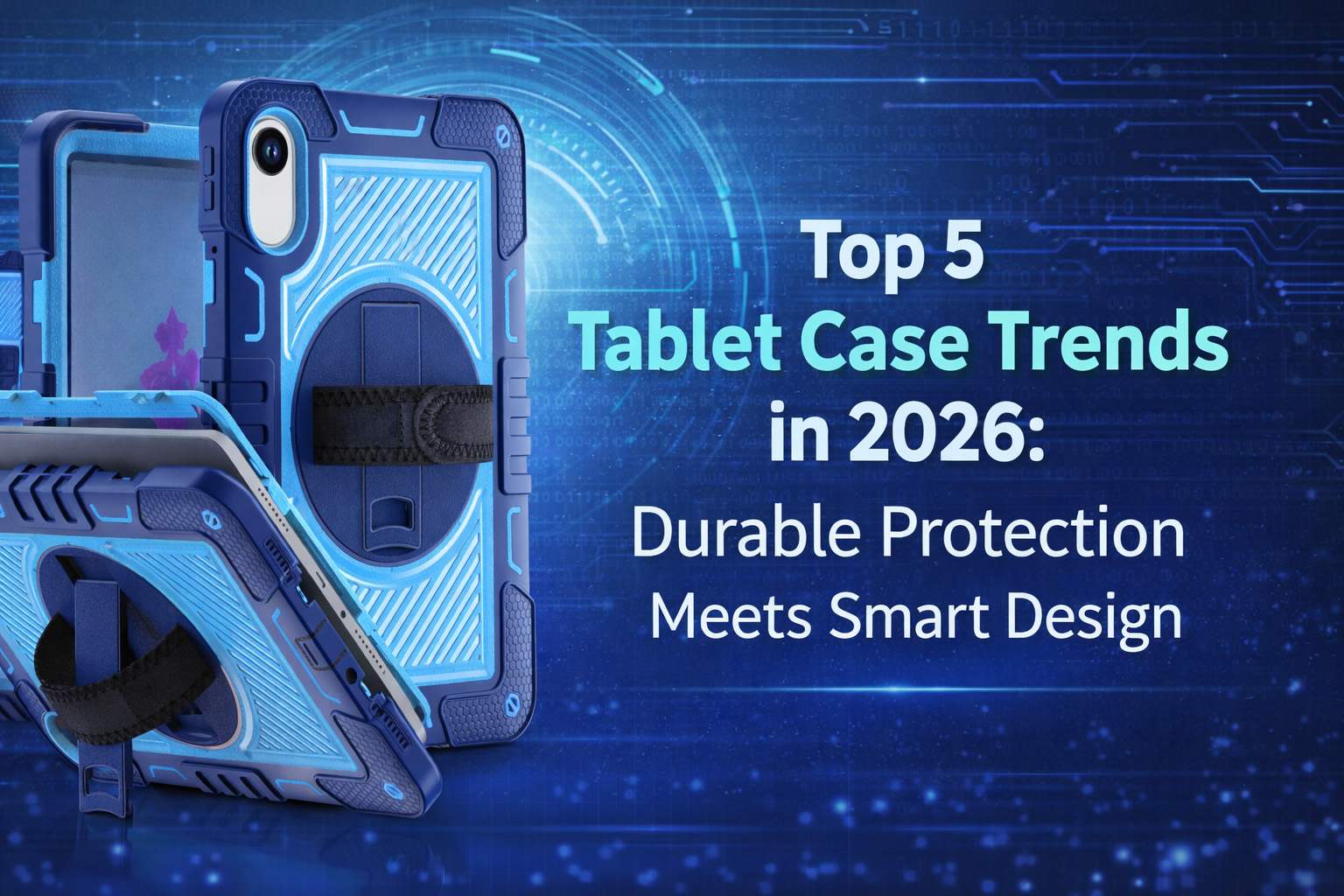 Top 5 Tablet Case Trends in 2026: Durable Protection Meets Smart Design