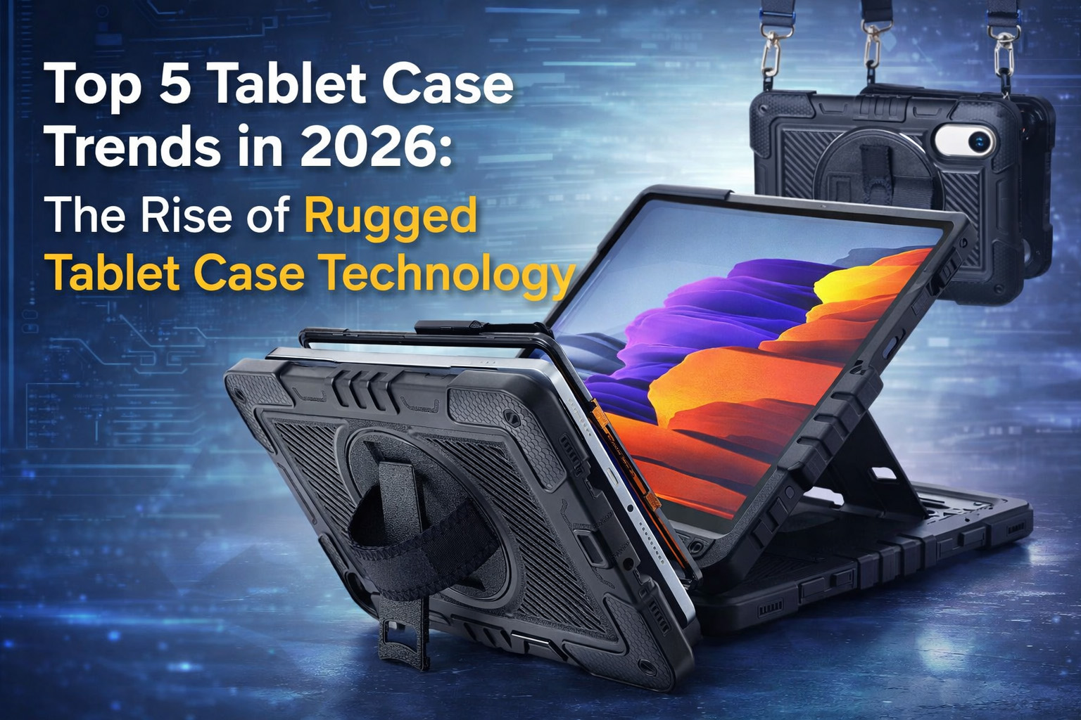 Top 5 Tablet Case Trends in 2026: The Rise of Rugged Tablet Case Technology