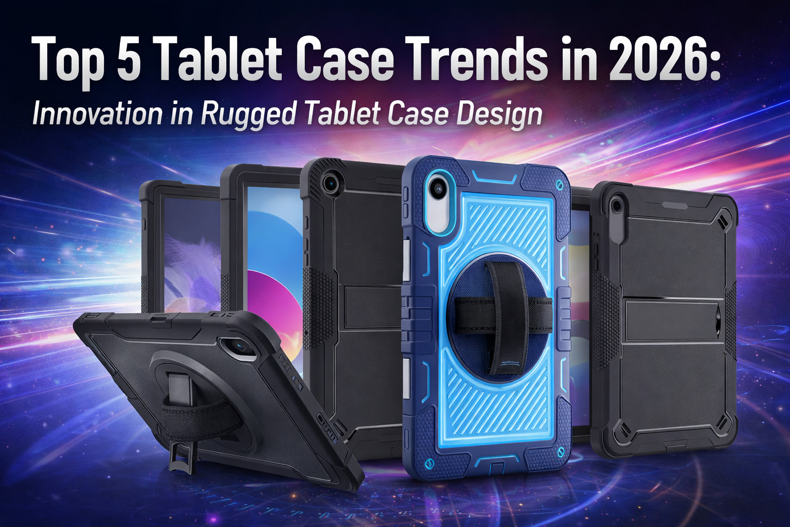 Top 5 Tablet Case Trends in 2026: Innovation in Rugged Tablet Case Design