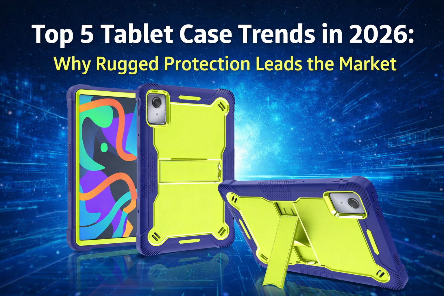 Top 5 Tablet Case Trends in 2026: Why Rugged Protection Leads the Market
