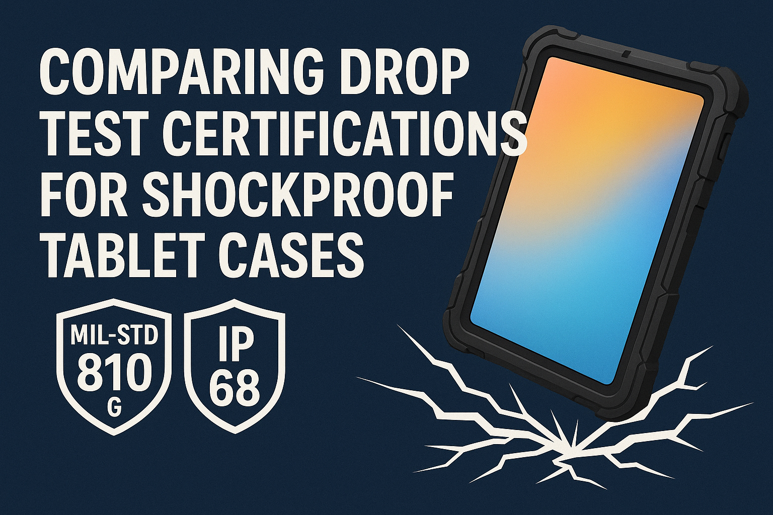 Comparing Drop Test Certifications for Shockproof Tablet Cases