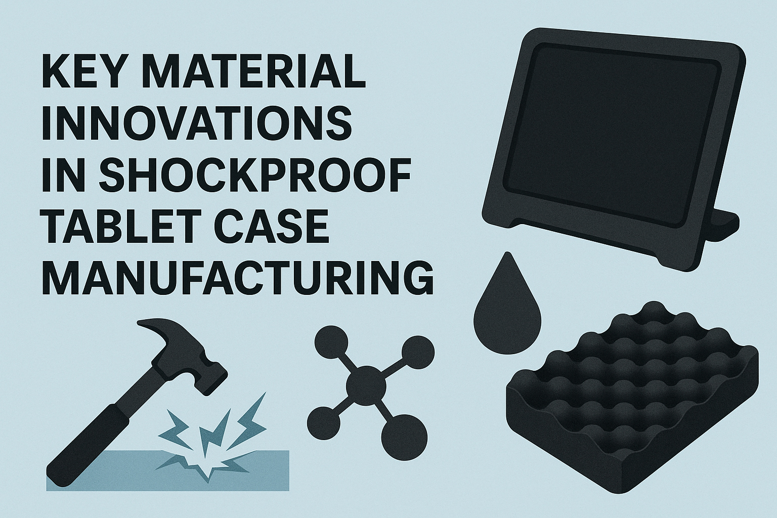 Key Material Innovations in Shockproof Tablet Case Manufacturing