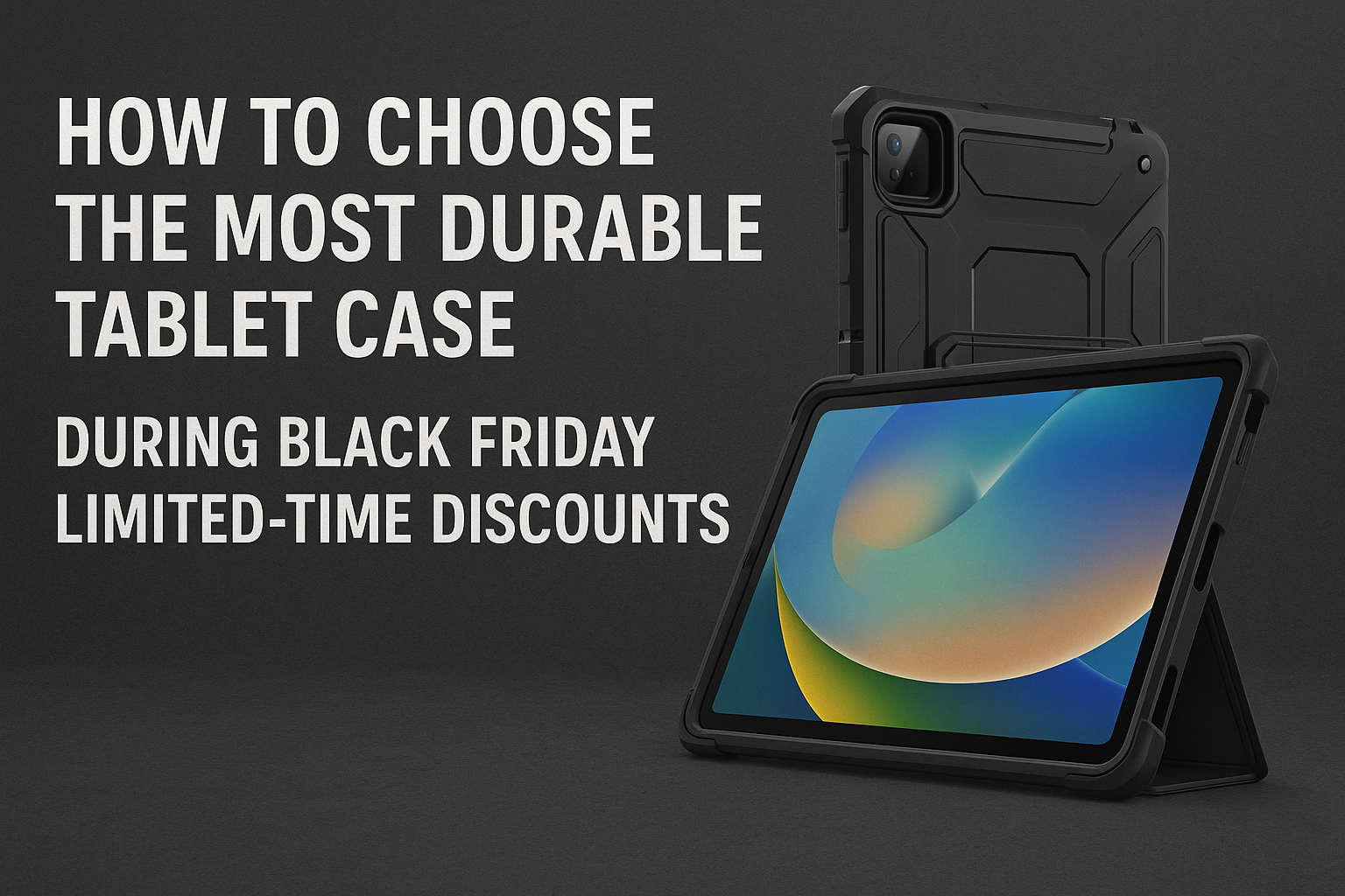 How to Choose the Most Durable Tablet Case During Black Friday Limited-Time Discounts?