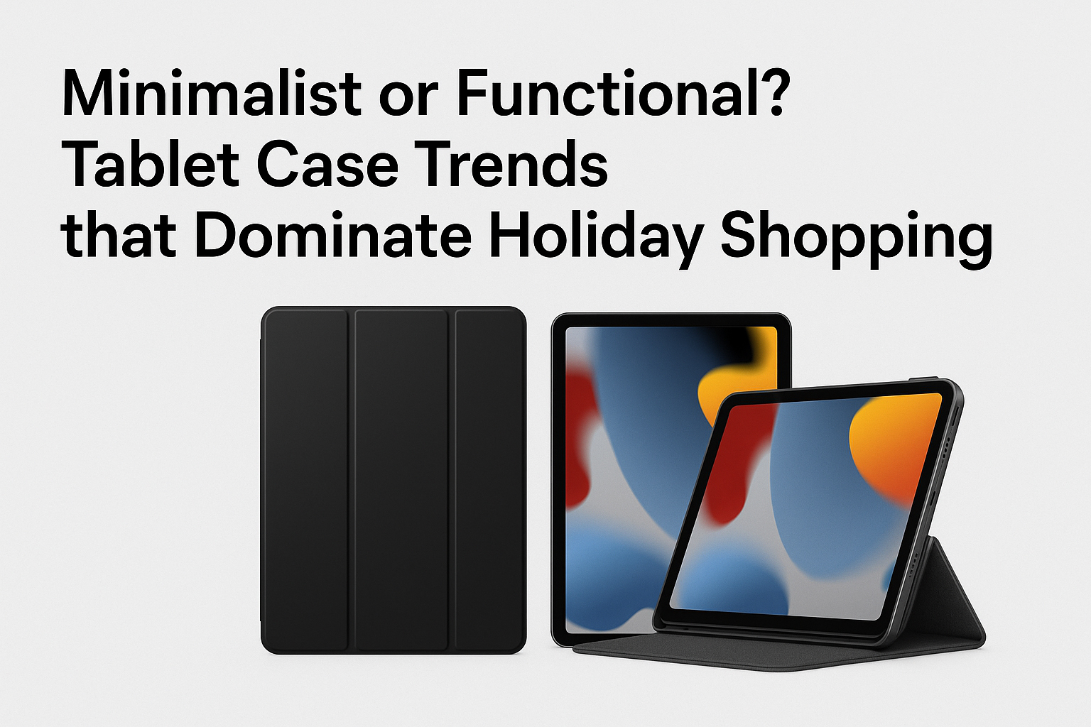 Minimalist or Functional? Tablet Case Trends that Dominate Holiday Shopping